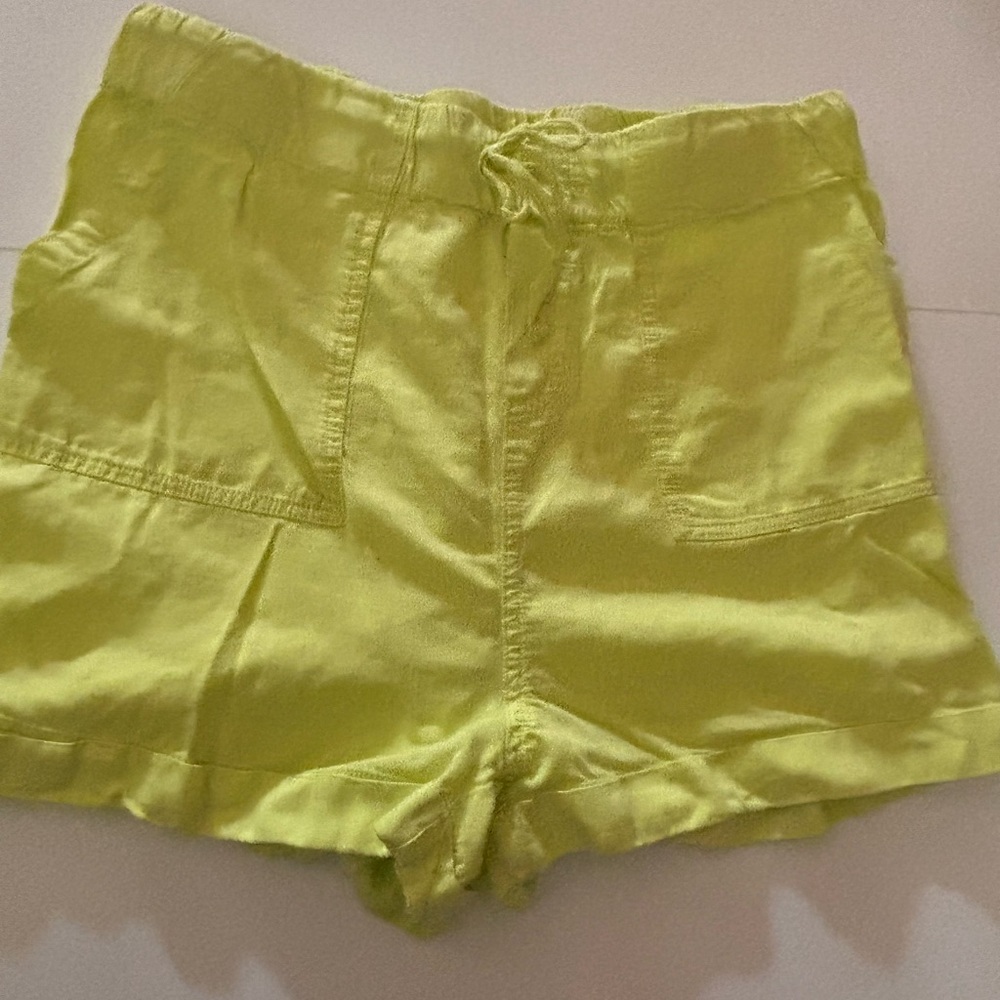 Velvet Heart Neon Lime Cargo Shorts